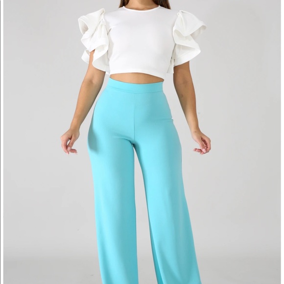 White ruffle top gitionline - Picture 2 of 5